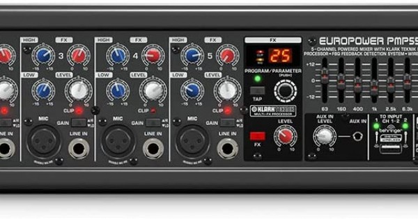 PMP550M EUROPOWER - 製品一覧 - ベリンガー公式ホームページ